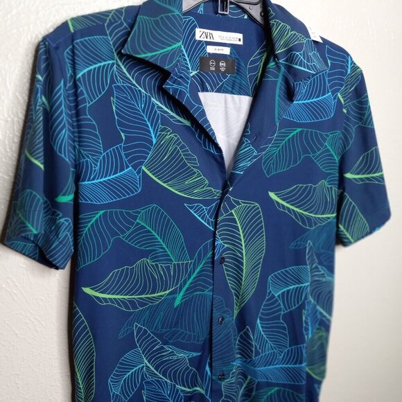 Zara Other - ZARA Hawaiian Short Sleeve Men’s Shirt Size S
